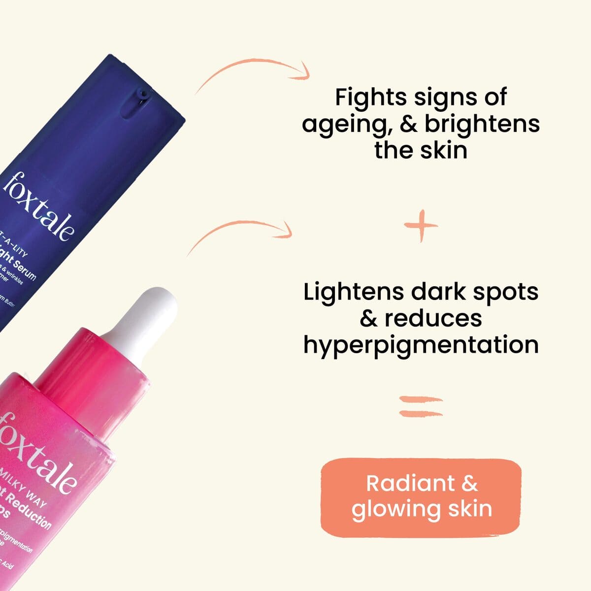 Foxtale AM/PM Spot reduction 0.15% Retinol Night Serum + Rapid Spot Reduction Drops - Image 2 - Buy from Indicrest
