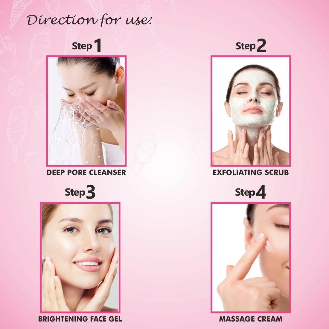 fyc-professional-berry-bomb-cotton-candy-ice-cream-mask-combo-ultimate-skin-brightening-nourishing-facial-kit - Image 5 - Buy from Indicrest