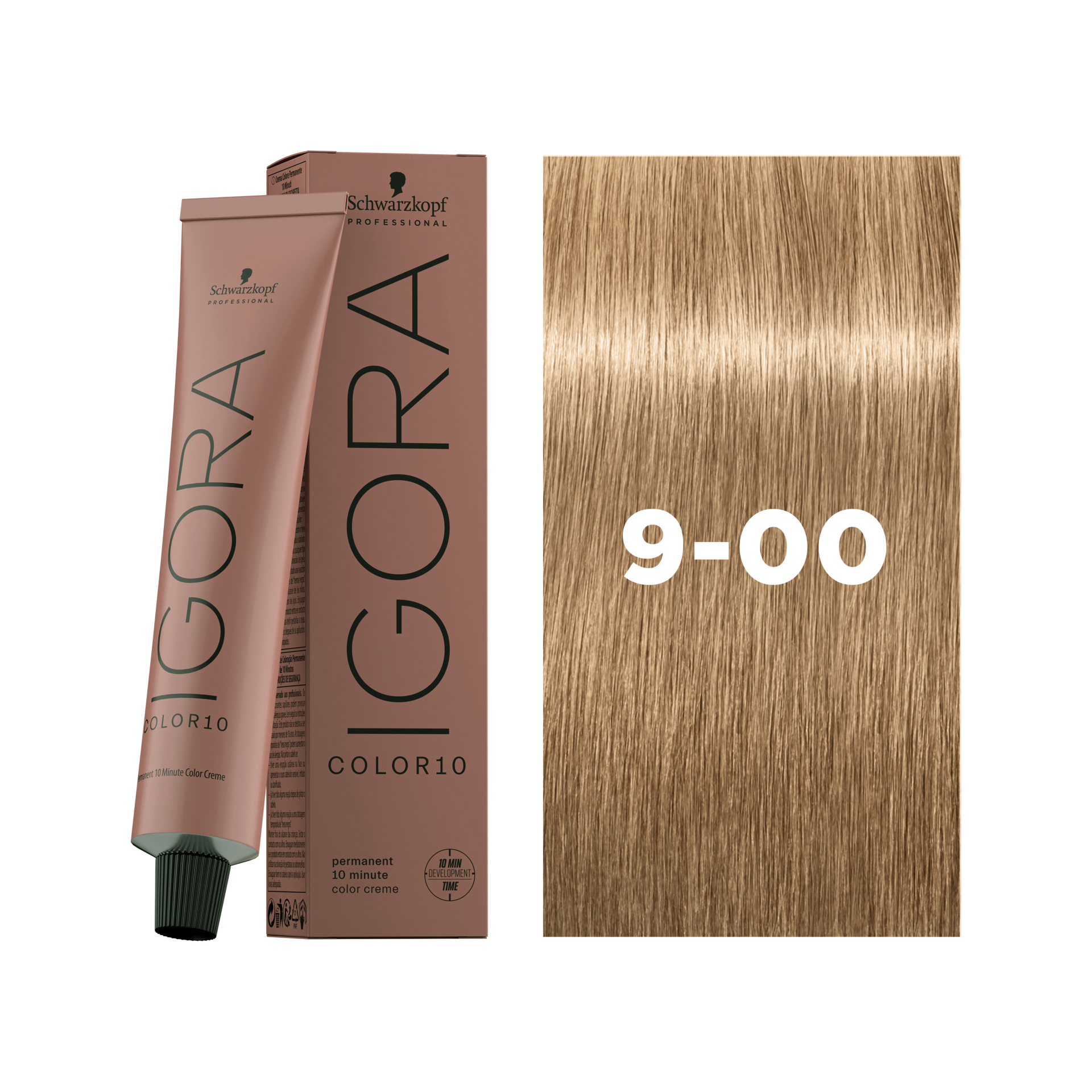 Schwarzkopf Professional Igora Color10 9-00 Extra Light Blonde Natural Extra, 60ml