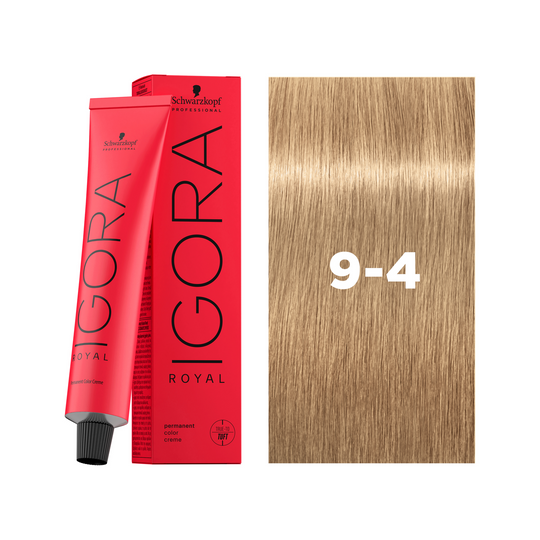 Schwarzkopf Professional Igora Royal 9-4 Extra Light Blonde Beige, 60ml Buy at Indicrest