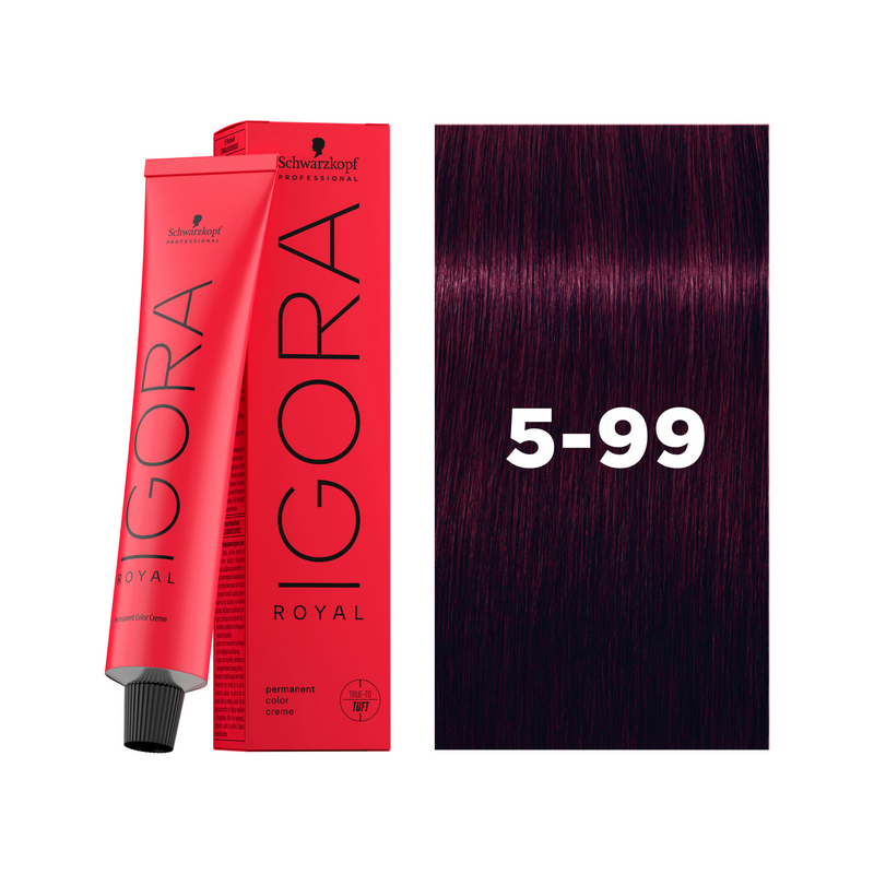Schwarzkopf Professional Igora Royal 5-99 Light Brown Violet Extra, 60ml Buy at Indicrest