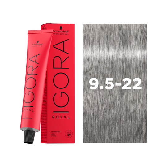 Schwarzkopf Professional Igora Royal 9,5-22 Pastel Blue, 60ml Buy at Indicrest