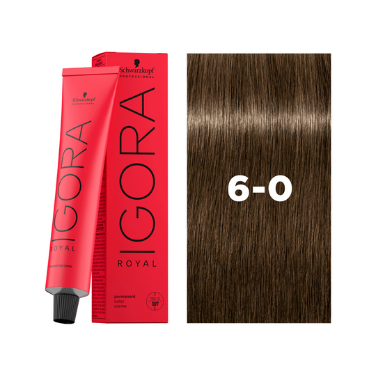 Schwarzkopf Professional Igora Royal 6-0 Dark Blonde Natural, 60ml Buy at Indicrest