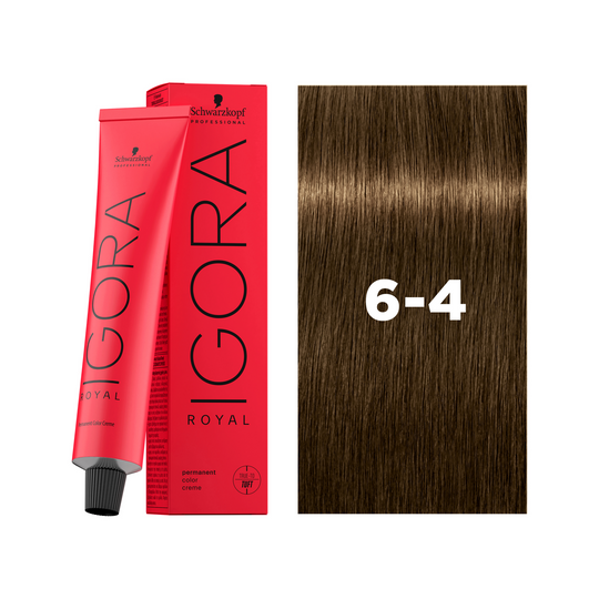 Schwarzkopf Professional Igora Royal 6-4 Dark Blonde Beige, 60ml Buy at Indicrest