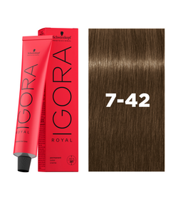 7-42 Medium Blonde Beige Ash