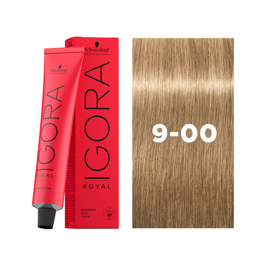 Schwarzkopf Professional Igora Royal 9-00 Extra Light Blonde Natural Extra, 60ml Buy at Indicrest