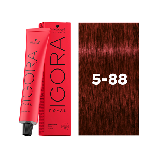 Schwarzkopf Professional Igora Royal 5-88 Light Brown Red Extra, 60ml Buy at Indicrest
