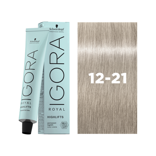 Schwarzkopf Professional Igora Royal Highlifts 12-21 Special Blonde Ash Cendré, 60ml Buy at Indicrest