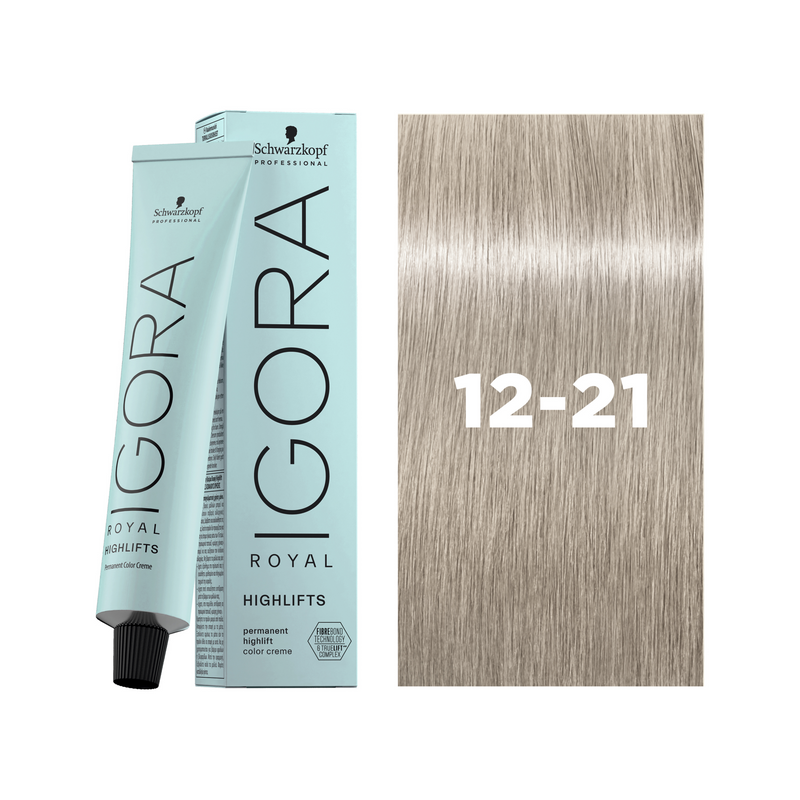Schwarzkopf Professional Igora Royal Highlifts 12-21 Special Blonde Ash Cendré, 60ml Buy at Indicrest