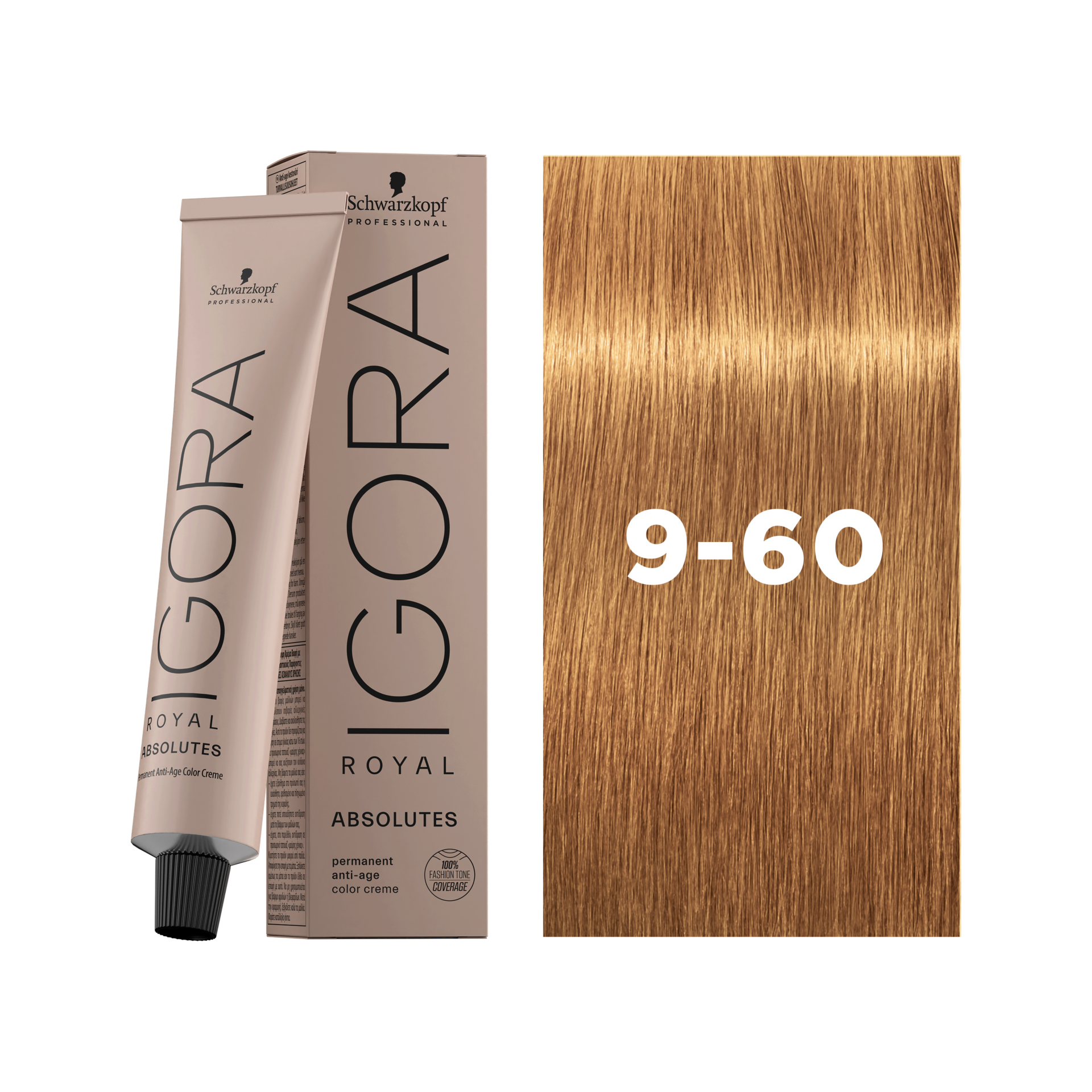 Schwarzkopf Professional Igora Royal Absolutes 9-60 Extra Light Blonde Chocolate Natural, 60ml
