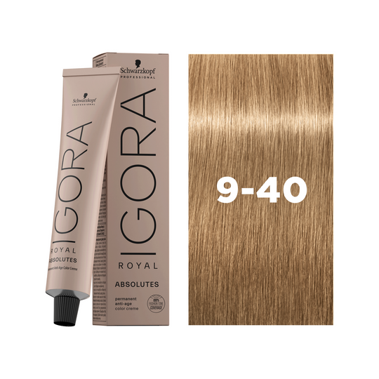 Schwarzkopf Professional Igora Royal Absolutes 9-40 Extra Light Blonde Beige Natural, 60ml Buy at Indicrest