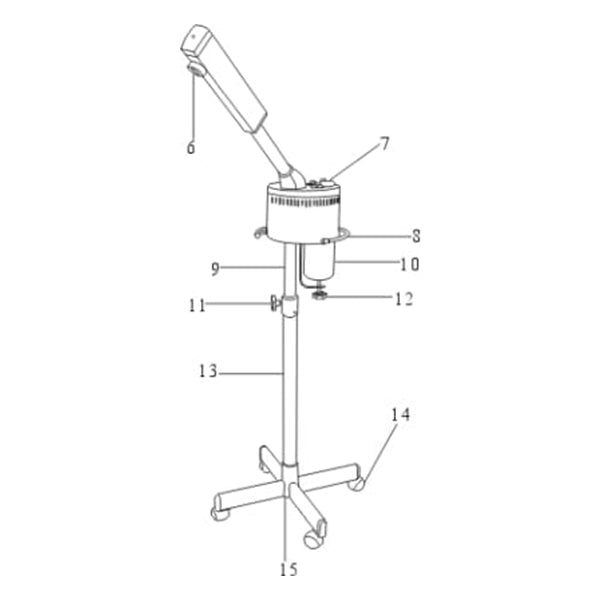 Ikonic Rei Facial Steamer White