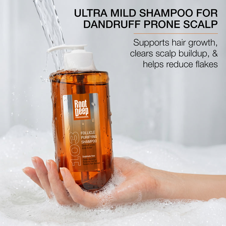 Brillare Root Deep 103 Follicle Purifying Shampoo, 320ml - Image 2 - Buy from Indicrest