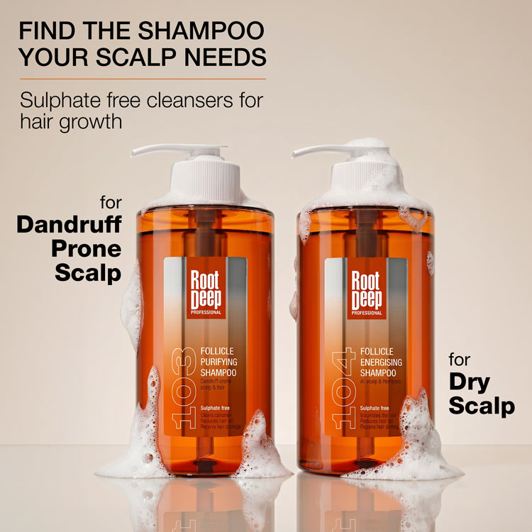 Brillare Root Deep 103 Follicle Purifying Shampoo, 320ml - Image 3 - Buy from Indicrest