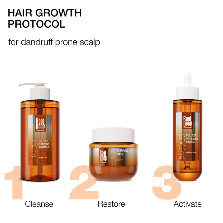 Brillare Root Deep 103 Follicle Purifying Shampoo, 320ml - Image 5 - Buy from Indicrest