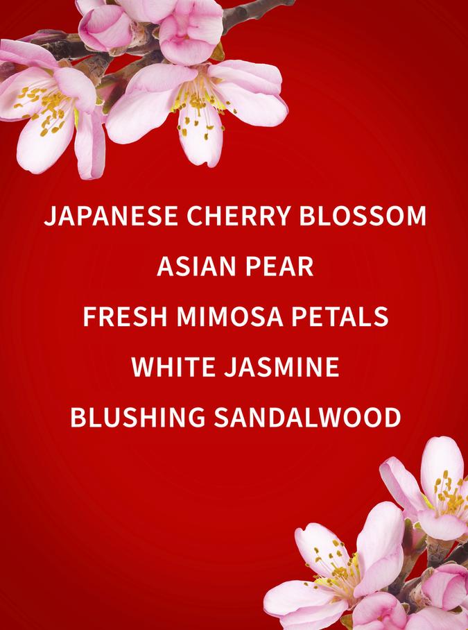 Bath & Body Works Japanese Cherry Blossom 3-Wick Candle, 411 g / 14.5 oz