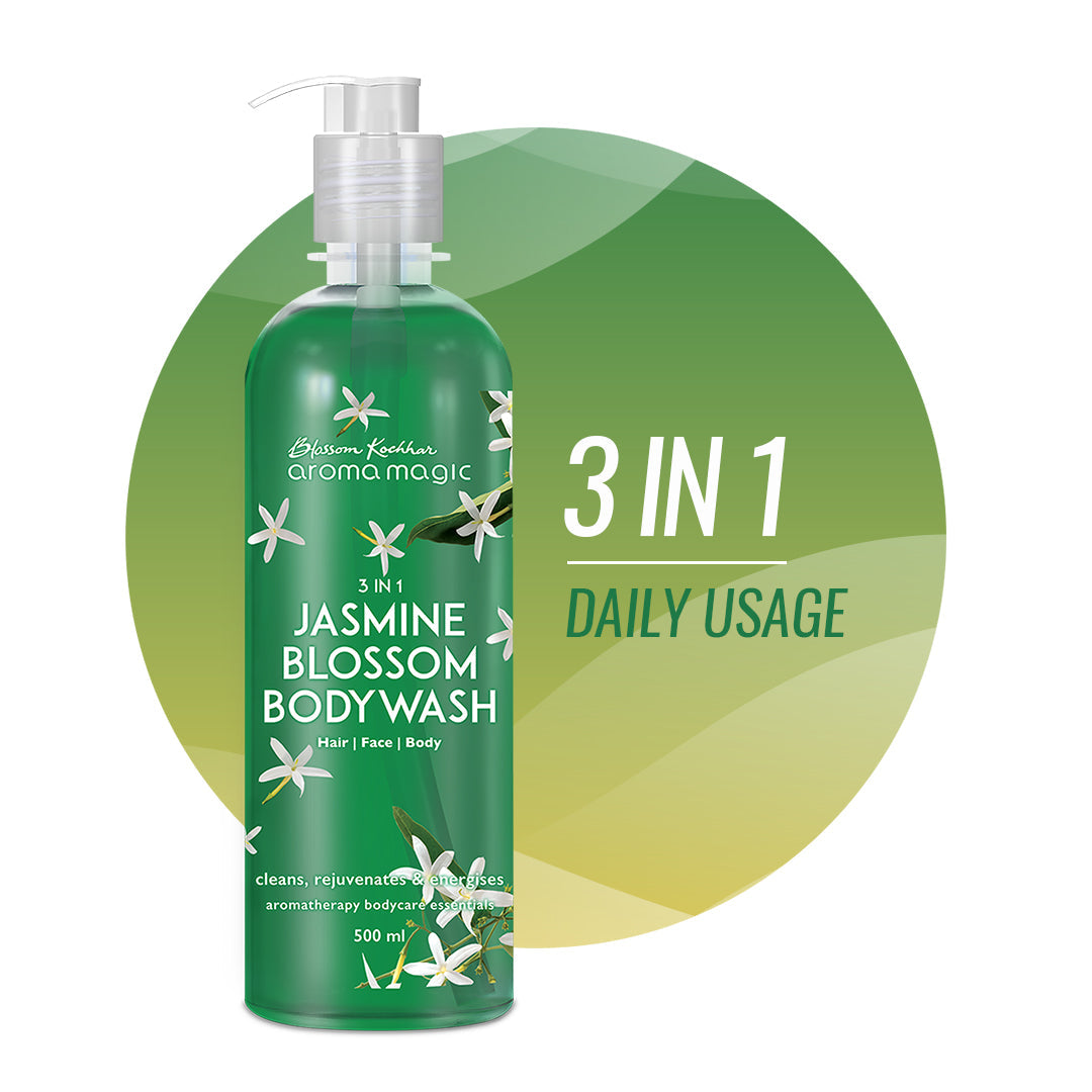 Aroma Magic 3 in 1 Jasmine Blossom Body Wash, 220ml - Image 2 - Buy from Indicrest