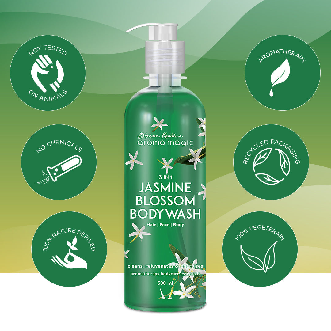 Aroma Magic 3 in 1 Jasmine Blossom Body Wash, 220ml - Image 6 - Buy from Indicrest