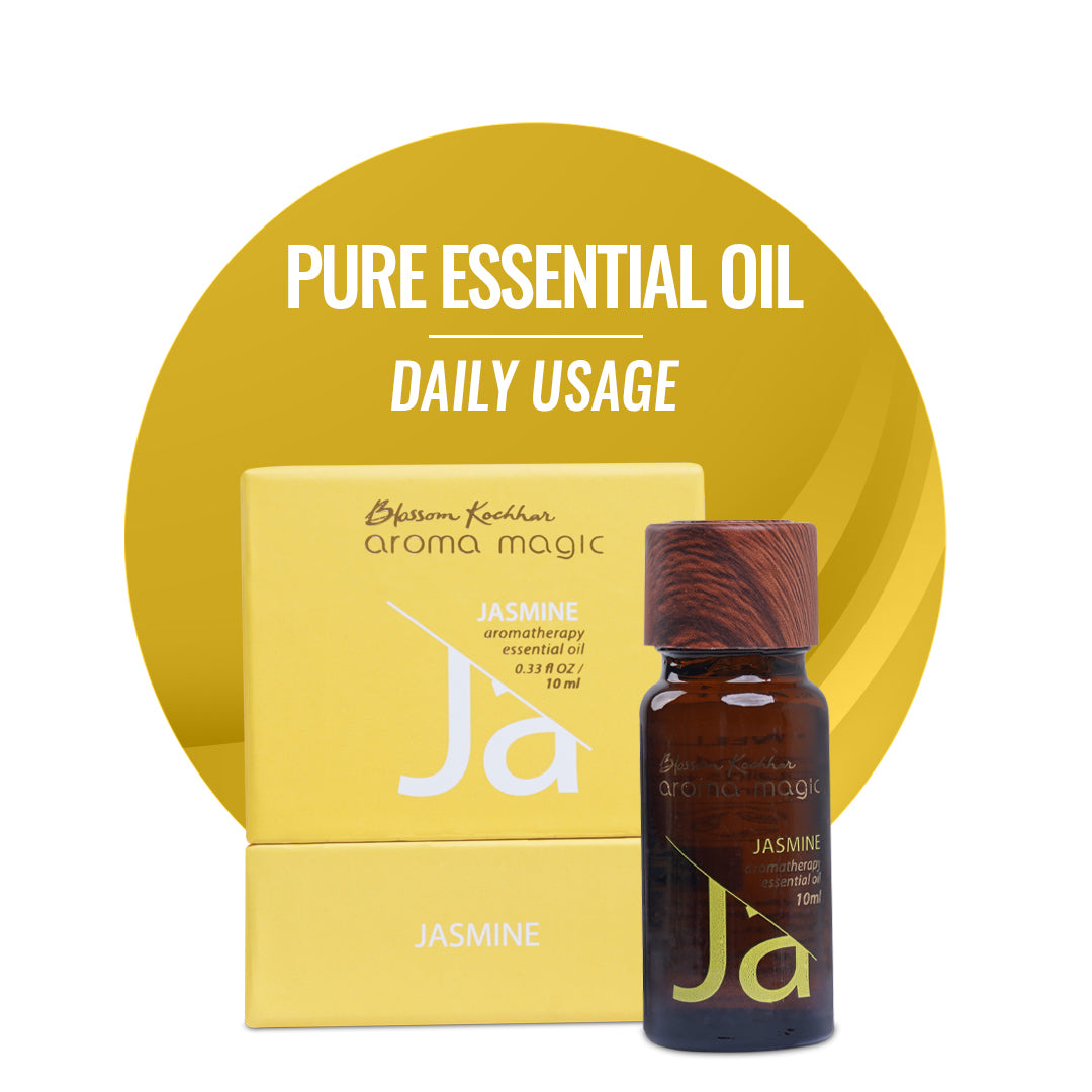 Aroma Magic Jasmine Essential Oil - Calms Anxiety, Ease Stress & Uplift Mood, 10ml - Image 2 - Buy from Indicrest