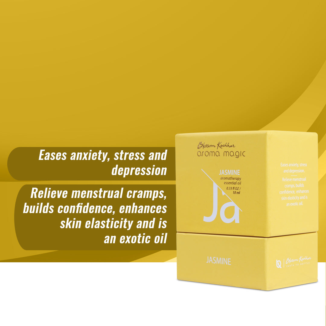 Aroma Magic Jasmine Essential Oil - Calms Anxiety, Ease Stress & Uplift Mood, 10ml - Image 3 - Buy from Indicrest