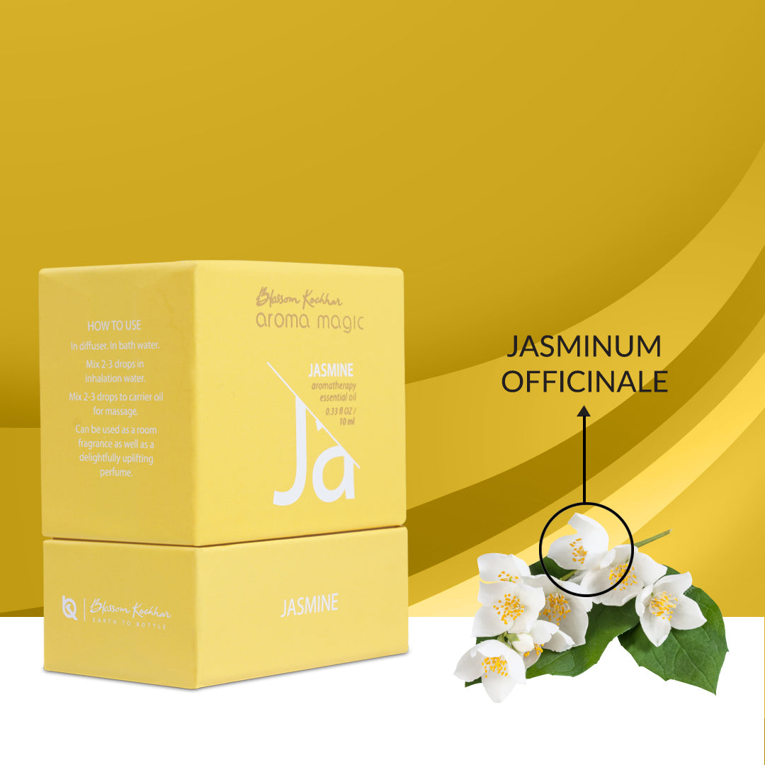 Aroma Magic Jasmine Essential Oil - Calms Anxiety, Ease Stress & Uplift Mood, 10ml - Image 4 - Buy from Indicrest