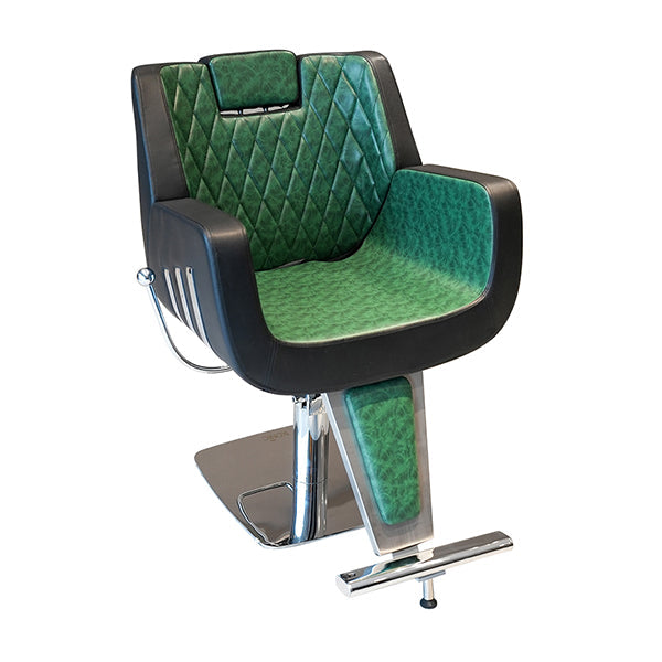 Ikonic Reclining Chair Kinley - Black & Green