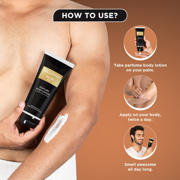 KLUB Man Perfume Body Lotion - 200ml - Image 5 - Indicrest