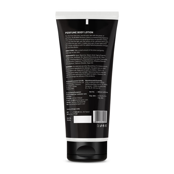 KLUB Man Perfume Body Lotion - 200ml - Image 6 - Indicrest