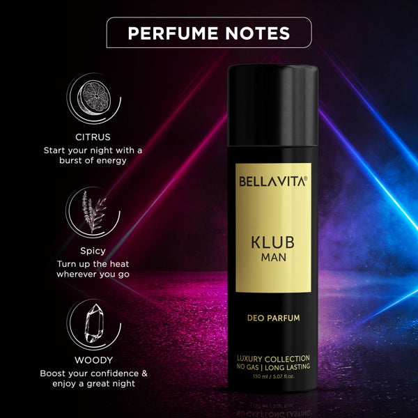 KLUB Man Deodorant - 150ml - Image 3 - Indicrest