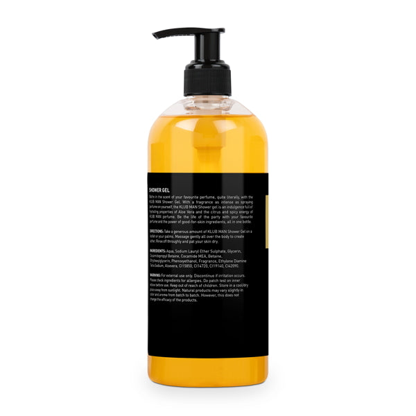 KLUB Man Shower Gel - 500ml - Image 9 - Indicrest