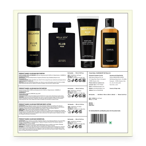 KLUB Man Premium Gift Set - Image 8 - Indicrest