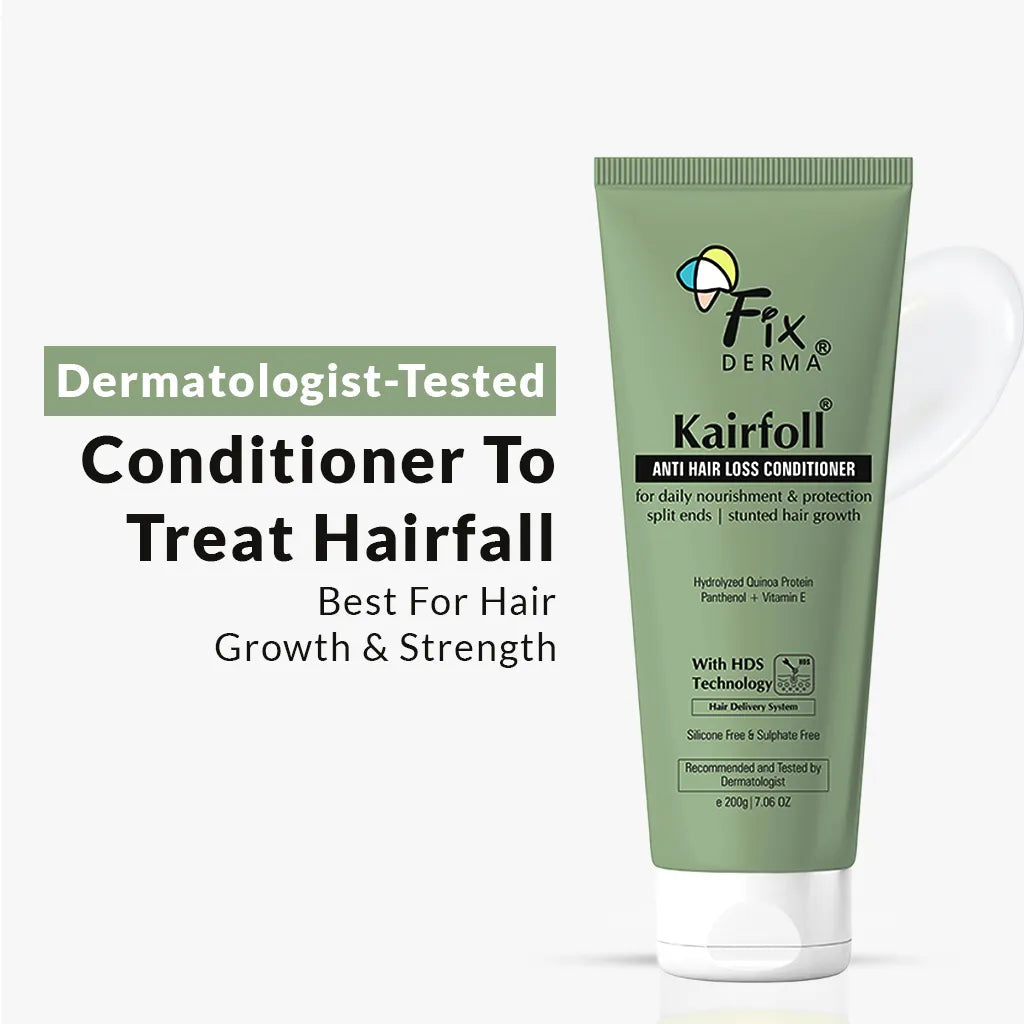 Fixderma Kairfoll Anti Hair Loss Conditioner | Conditioning Formula to Prevent Hair Loss & Split Ends, 200g - Buy from Indicrest