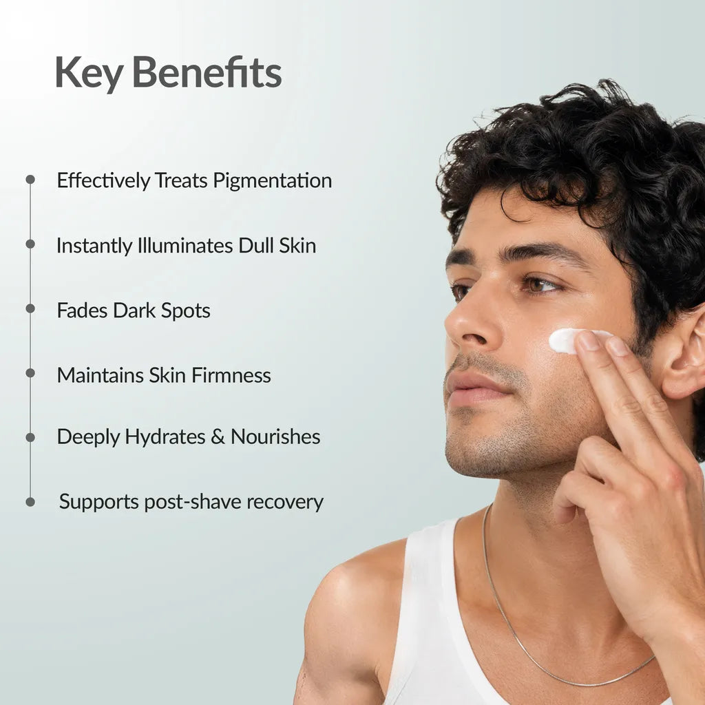 Fixderma FOR MEN Brightening Face Moisturizer, 50g - Image 4 - Buy from Indicrest