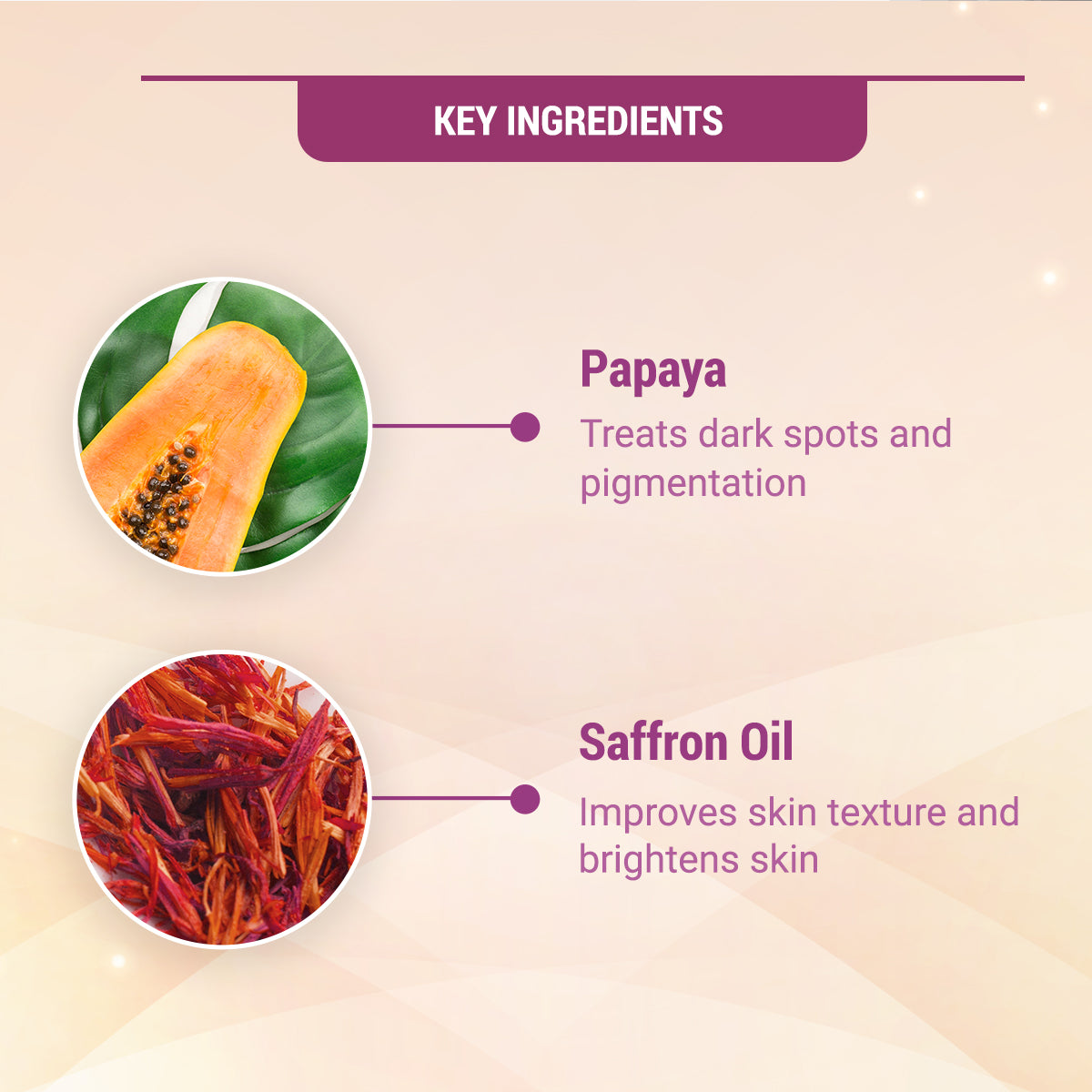 Lotus Herbals PapayaGlow Facial kit, 268g