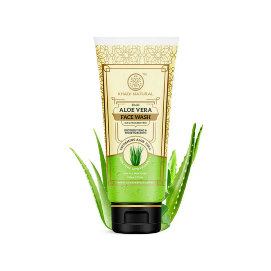 Khadi Aloevera Face Wash 100g - Indicrest Buy at Indicrest