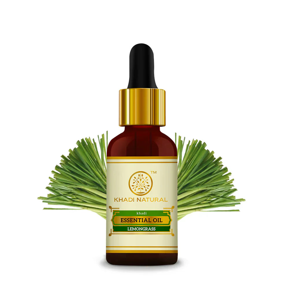 Khadi Lemongrass Ess Oil 15ml - Indicrest