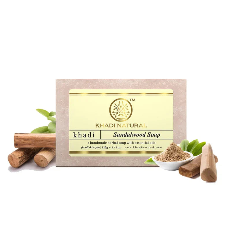 Khadi Sandalwood Soap 125g - Indicrest Buy at Indicrest