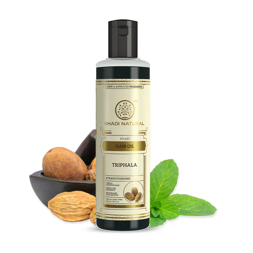 Khadi Trifala Hair Oil 210ml - Indicrest