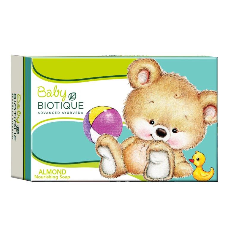 Biotique Almond Oil Body Cleanser, 75g (Teddy Soap) - Buy from Indicrest