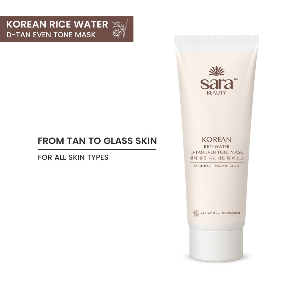Sara Korean rice water D-tan even tone mask, 120g - Image 2 - Buy from Indicrest