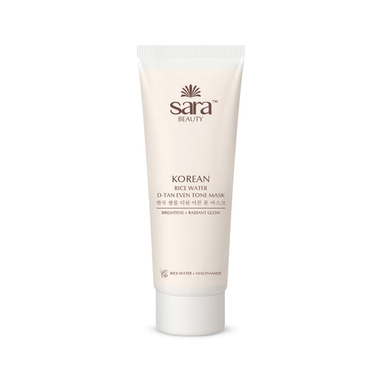 Sara Korean rice water D-tan even tone mask, 120g - Buy from Indicrest
