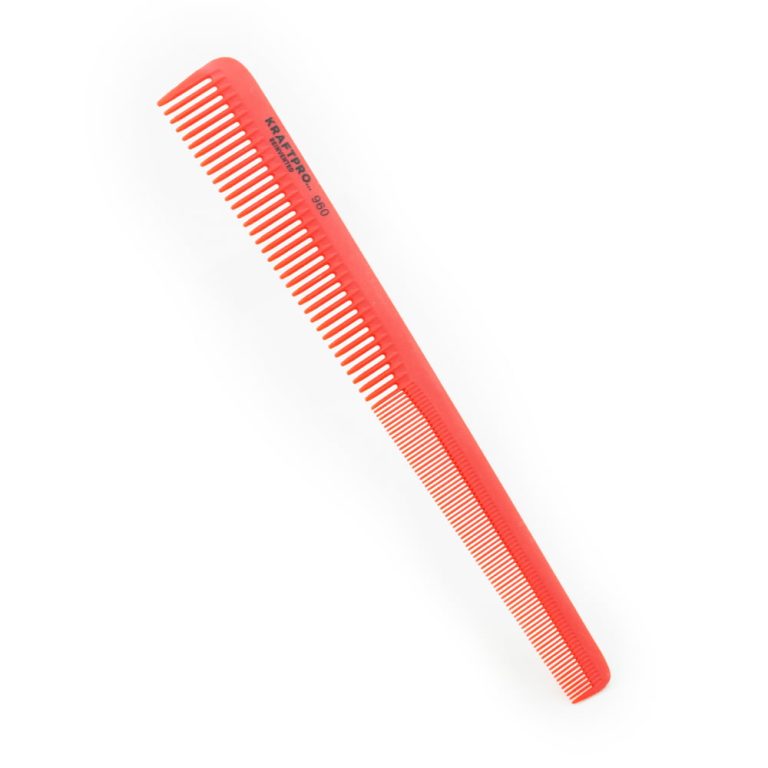 Kraftpro Red Series Red Tapered Comb - Indicrest