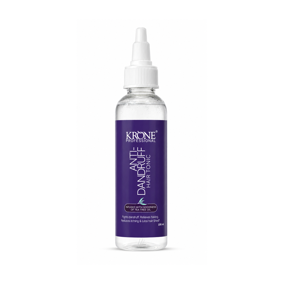 Krone Professional Hair Tonic with Tea Tree Oil 100ml for dandruff prone scalp and hair care