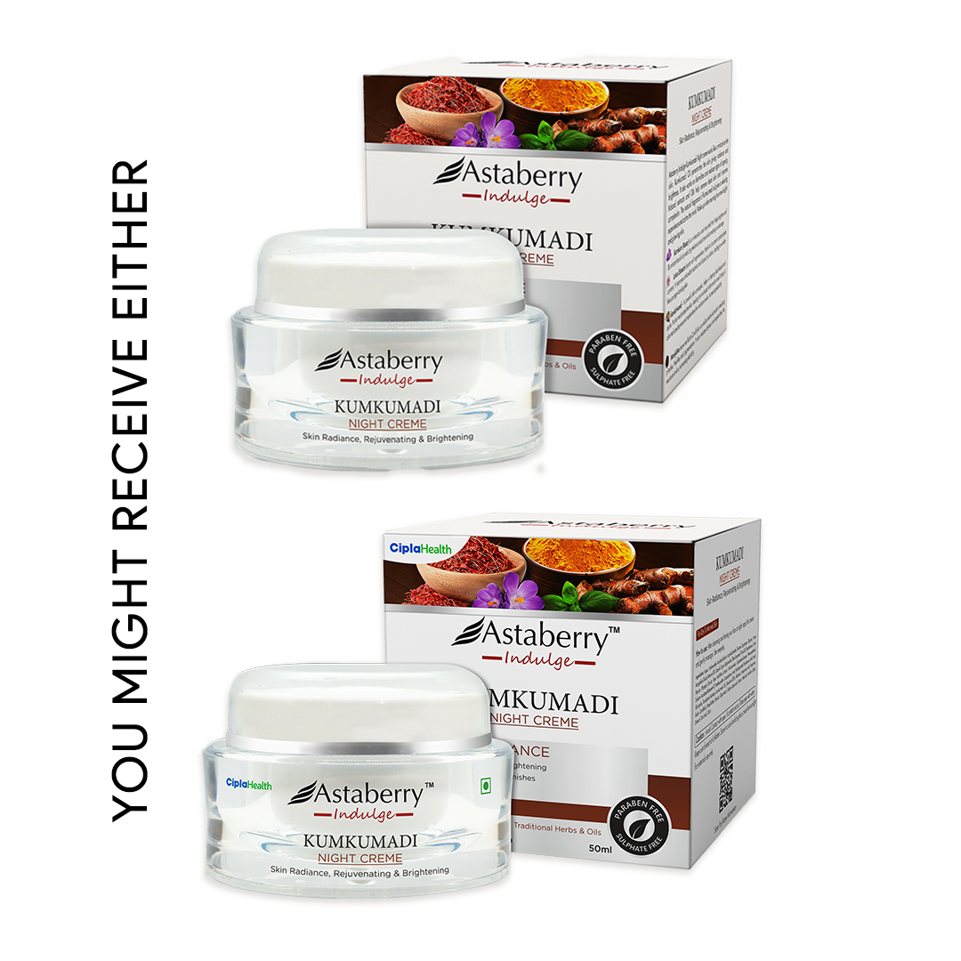 Astaberry Kumkumadi Night Creme for Deep Hydration & Glow - 50 GM - Image 3 - Buy from Indicrest