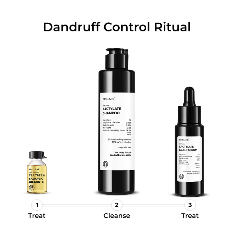 Brillare Mini Lactylate Scalp Serum for Dandruff Control, 5ml - Image 7 - Buy from Indicrest