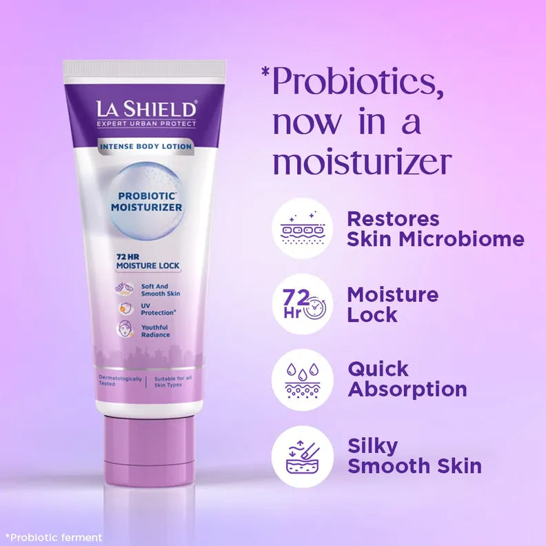 La Shield Probiotic Moisturizer Body Lotion, 100ml