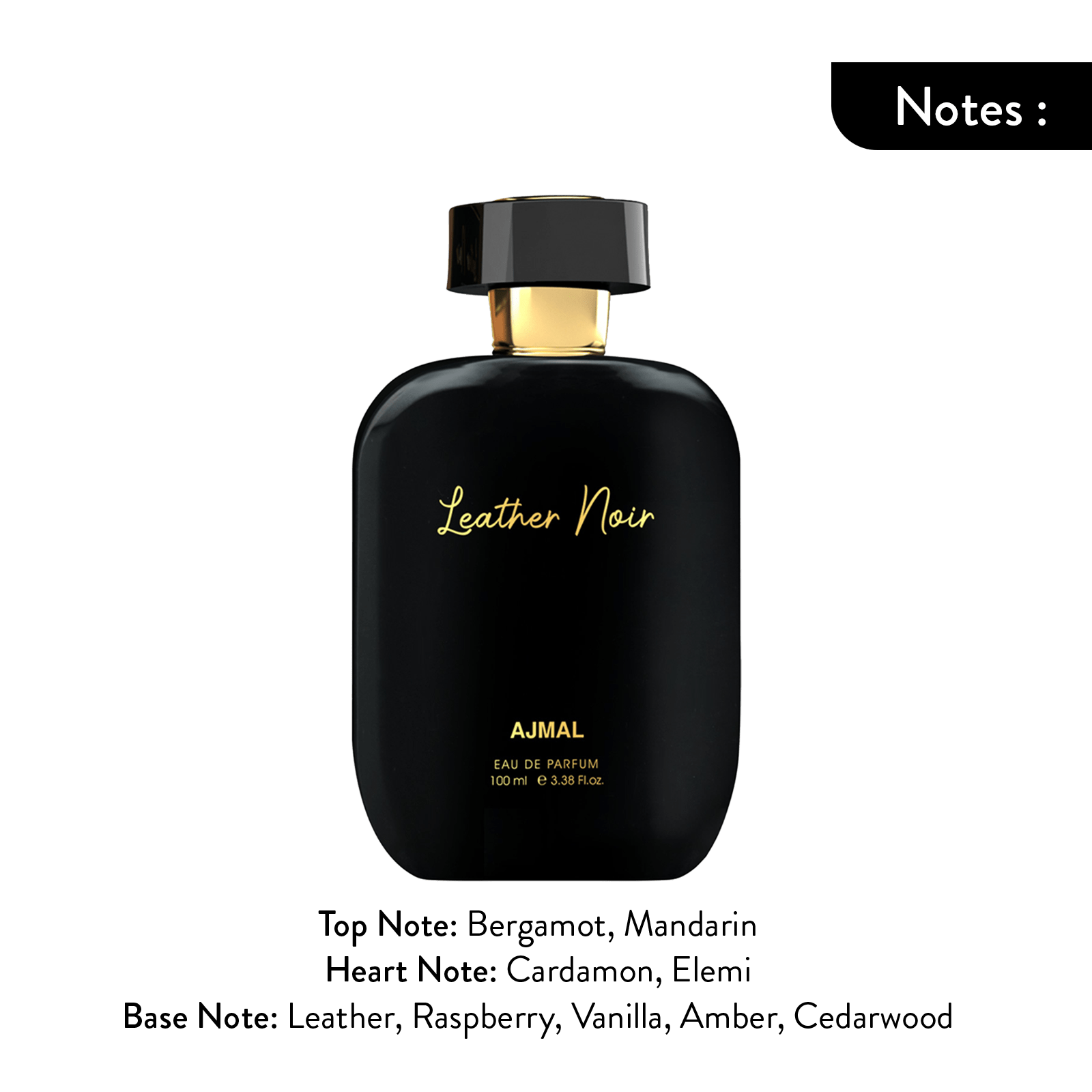 LEATHER-NOIR Perfume 100ML for Men - Image 2 - Buy from Indicrest