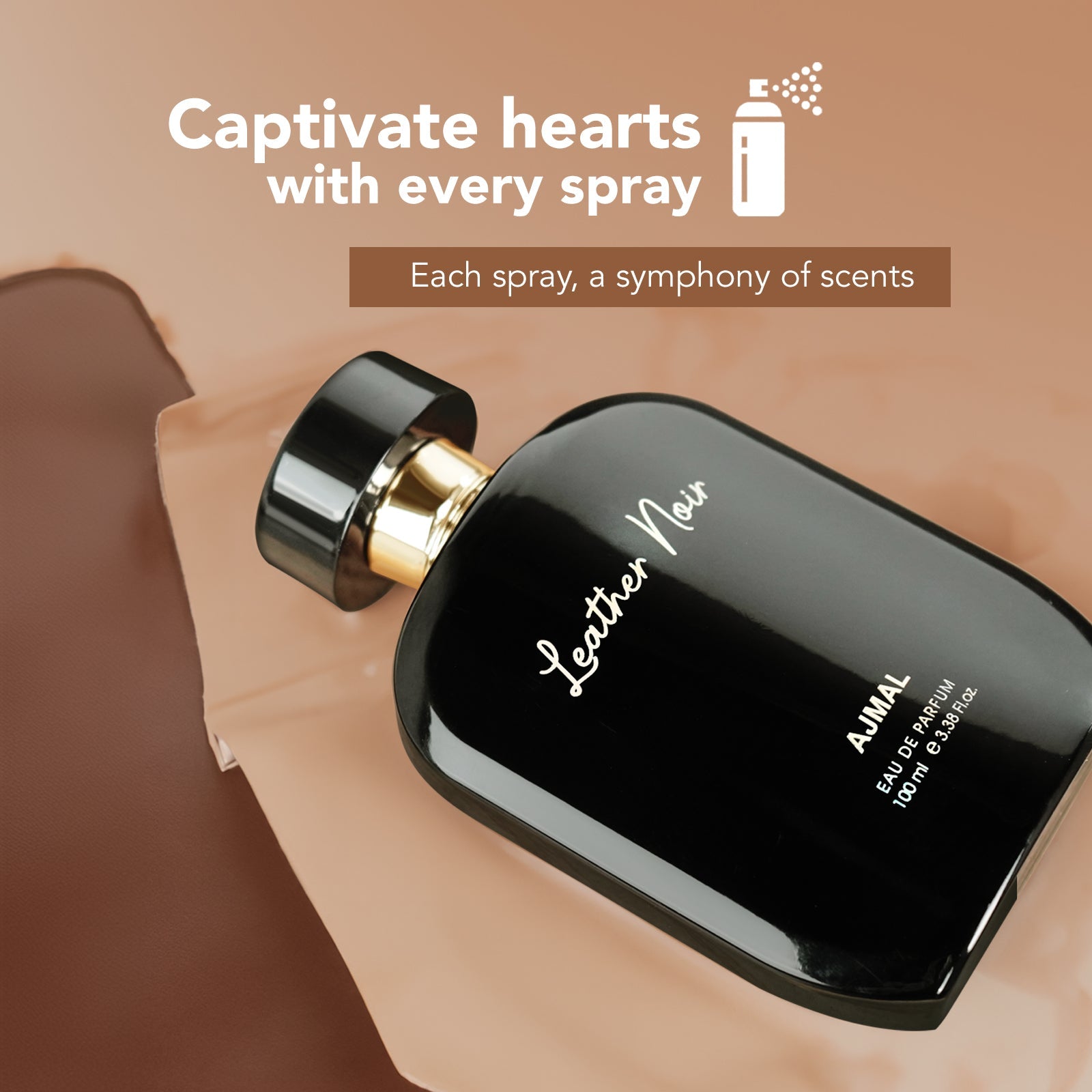LEATHER-NOIR Perfume 100ML for Men - Image 3 - Buy from Indicrest