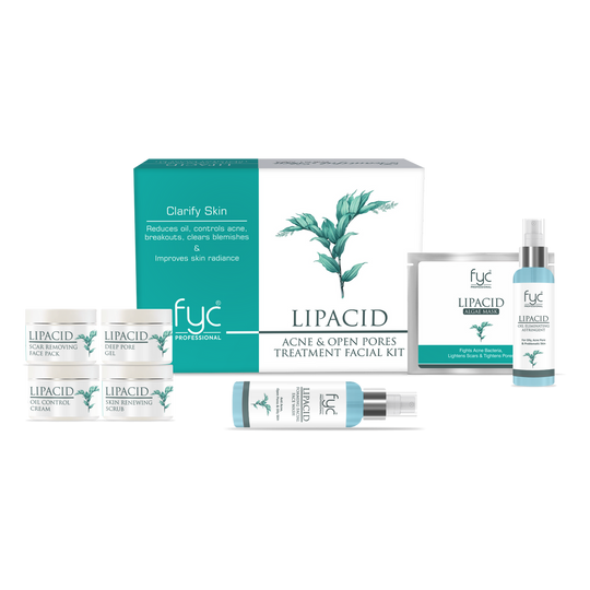 fyc-professional-lipacid-acne-open-pores-treatment-facial-kit-520g - Buy from Indicrest