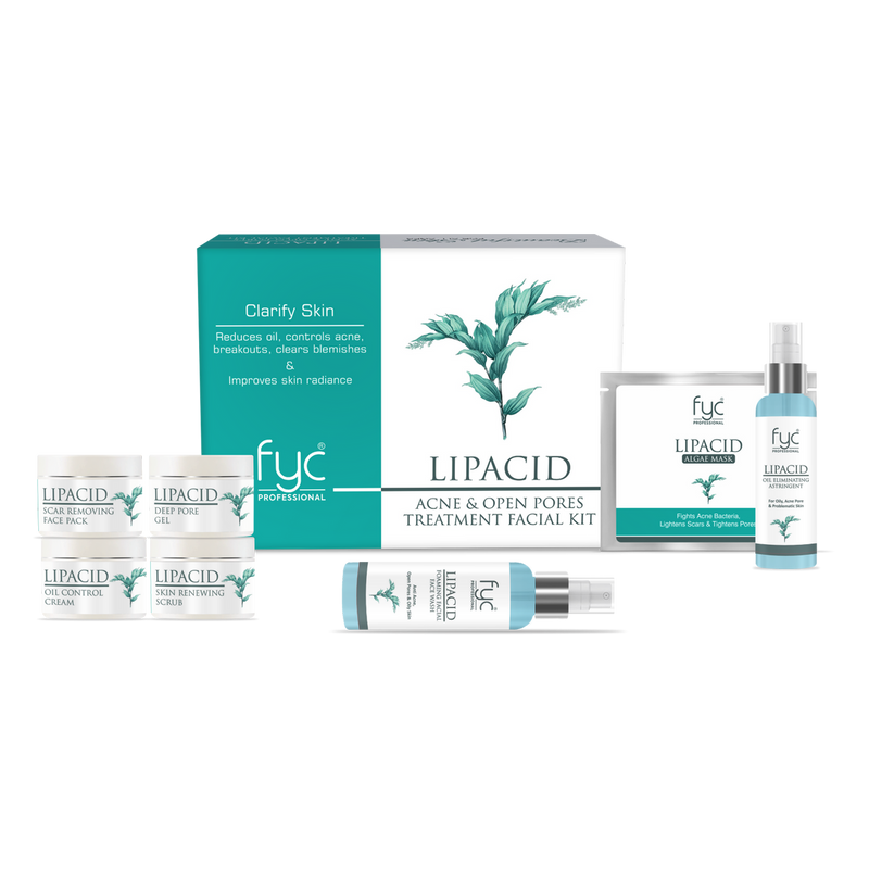 fyc-professional-lipacid-acne-open-pores-treatment-facial-kit-520g - Buy from Indicrest